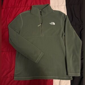 The North Face 1/4 zip up sweatshirt